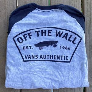 VANS Mens Small Raglan